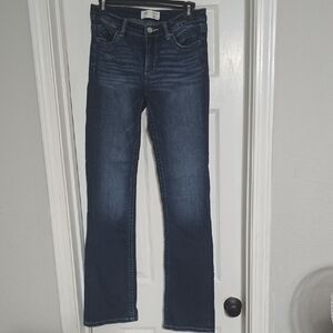 BKE Women's Dark Blue Boot Cut Jeans